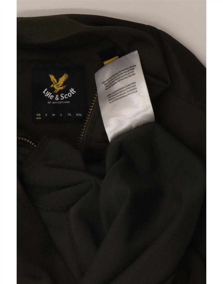 Jachetă de trening pentru femei LYLE & SCOTT UK 6 XS Kaki Poliester