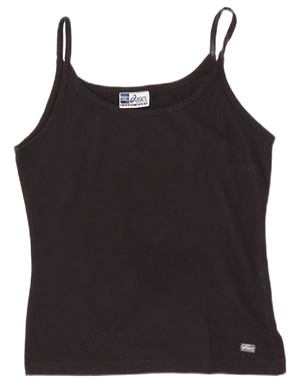 Asics Fete Regular Cami Top 13-14 Ani Mare Bumbac Negru