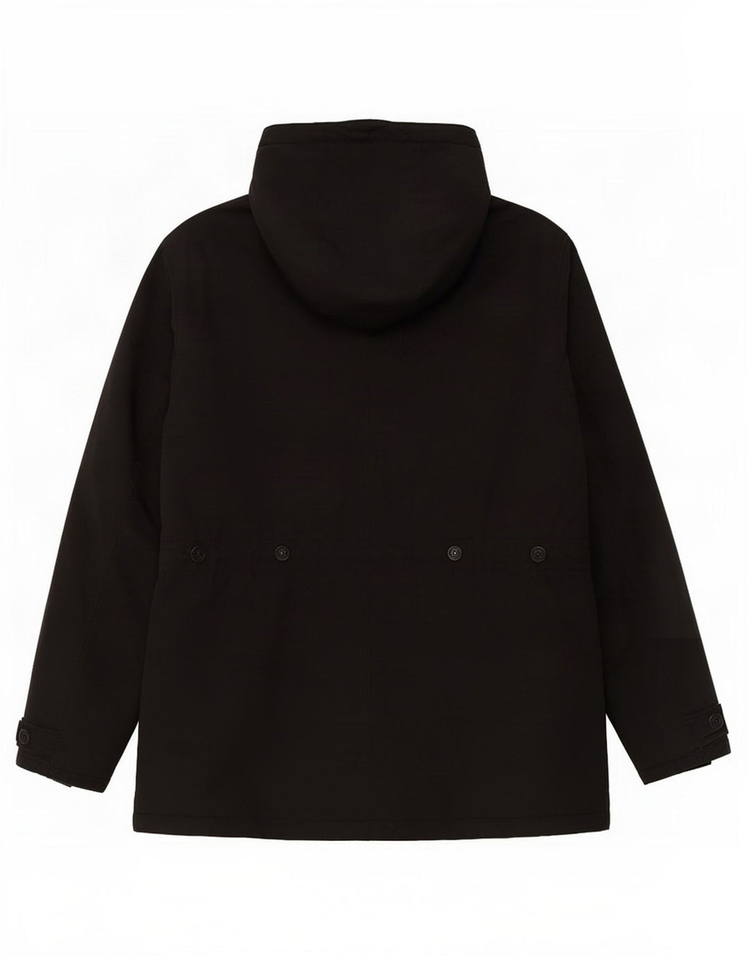 Jachetă căptușită cu glugă Levi's pentru bărbați UK 40 Poliester negru mare