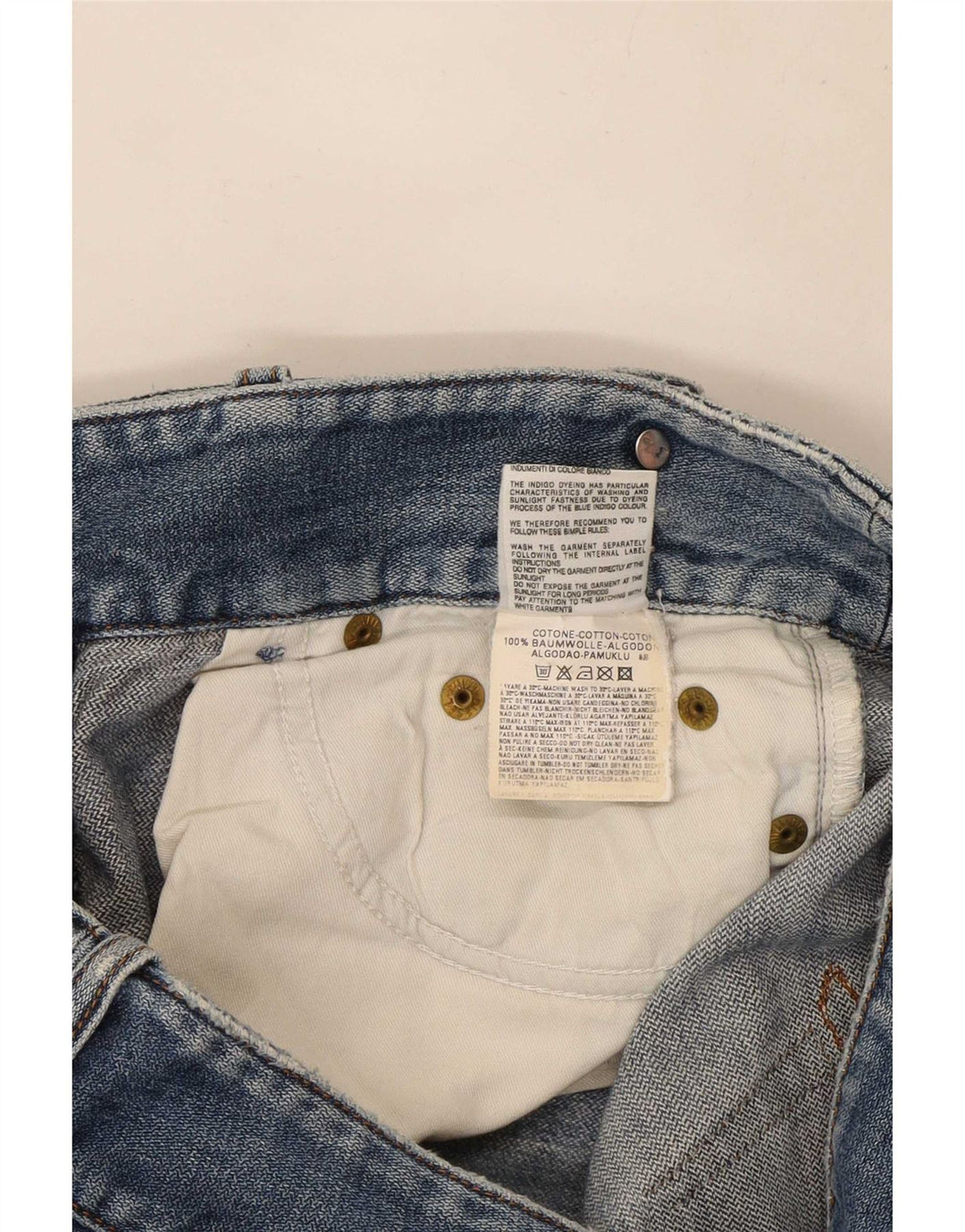 Jeans Bootcut pentru femei Diesel W27 L33 Bumbac albastru