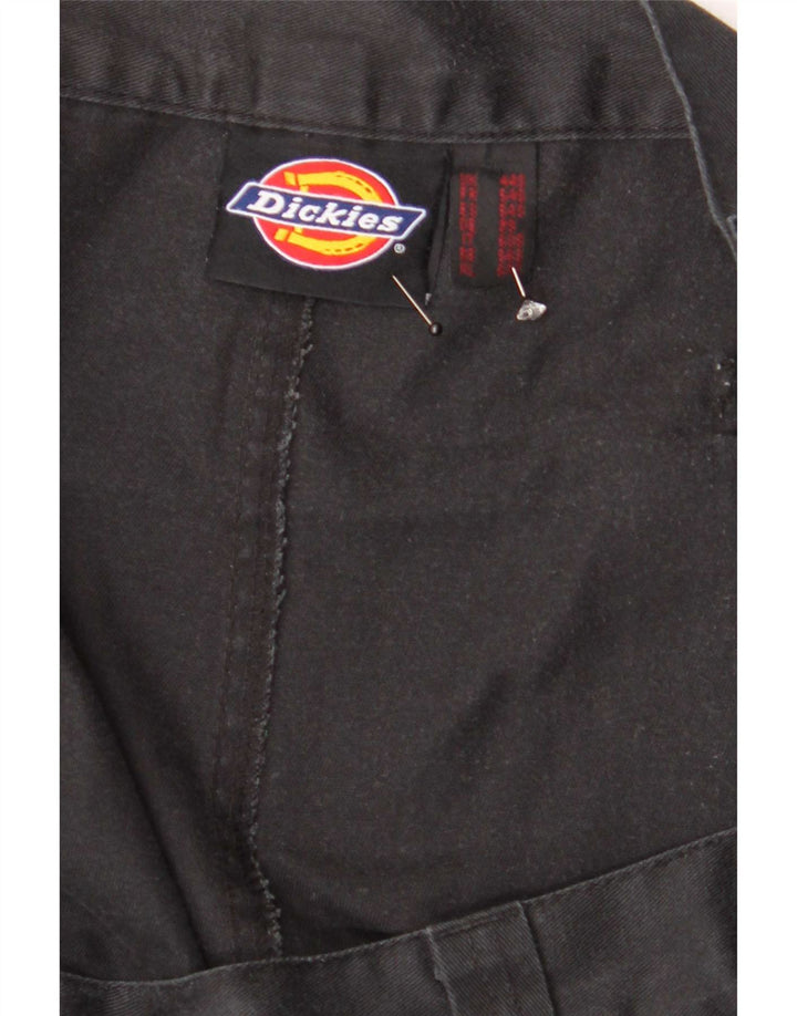 Pantaloni cargo dritti pentru bărbați Dickies L44 L28 Poliester negru