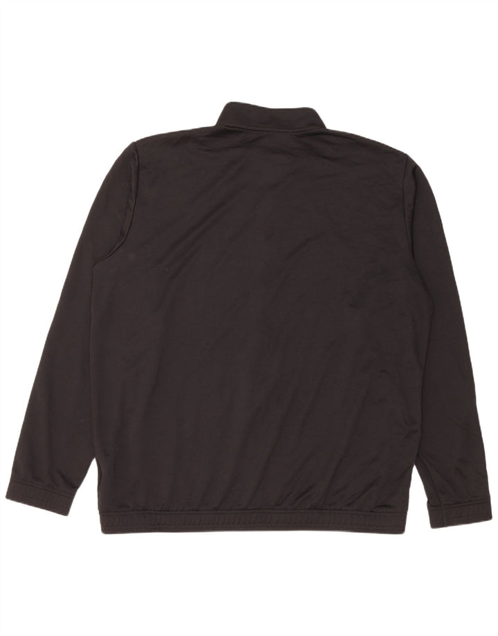 Jachetă pentru trening Adidas Aeroready pentru bărbați, poliester negru 2XL