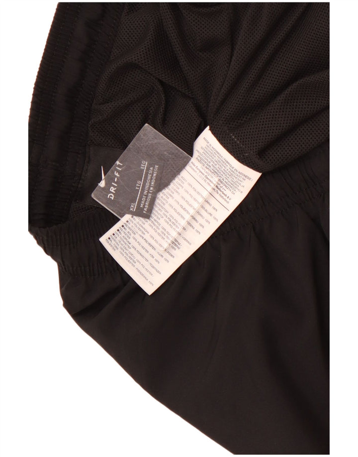 Pantaloni de trening NIKE Dri Fit pentru bărbați, 2XL, poliester negru