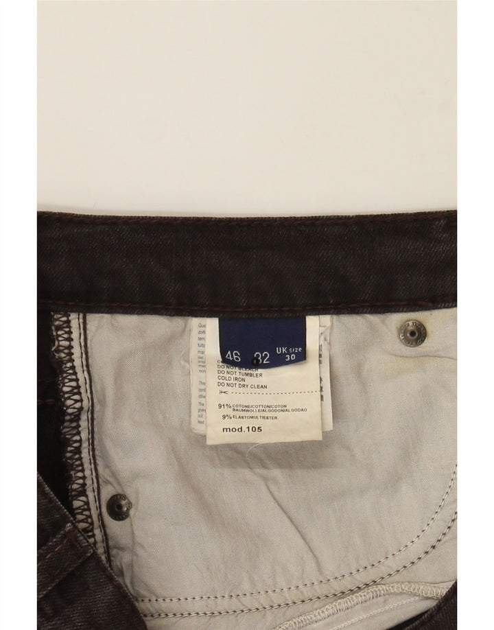 TRUSSARDI Womens Bootcut Jeans W30 L28 Brown Cotton Vintage Trussardi and Second-Hand Trussardi from Messina Hembry 