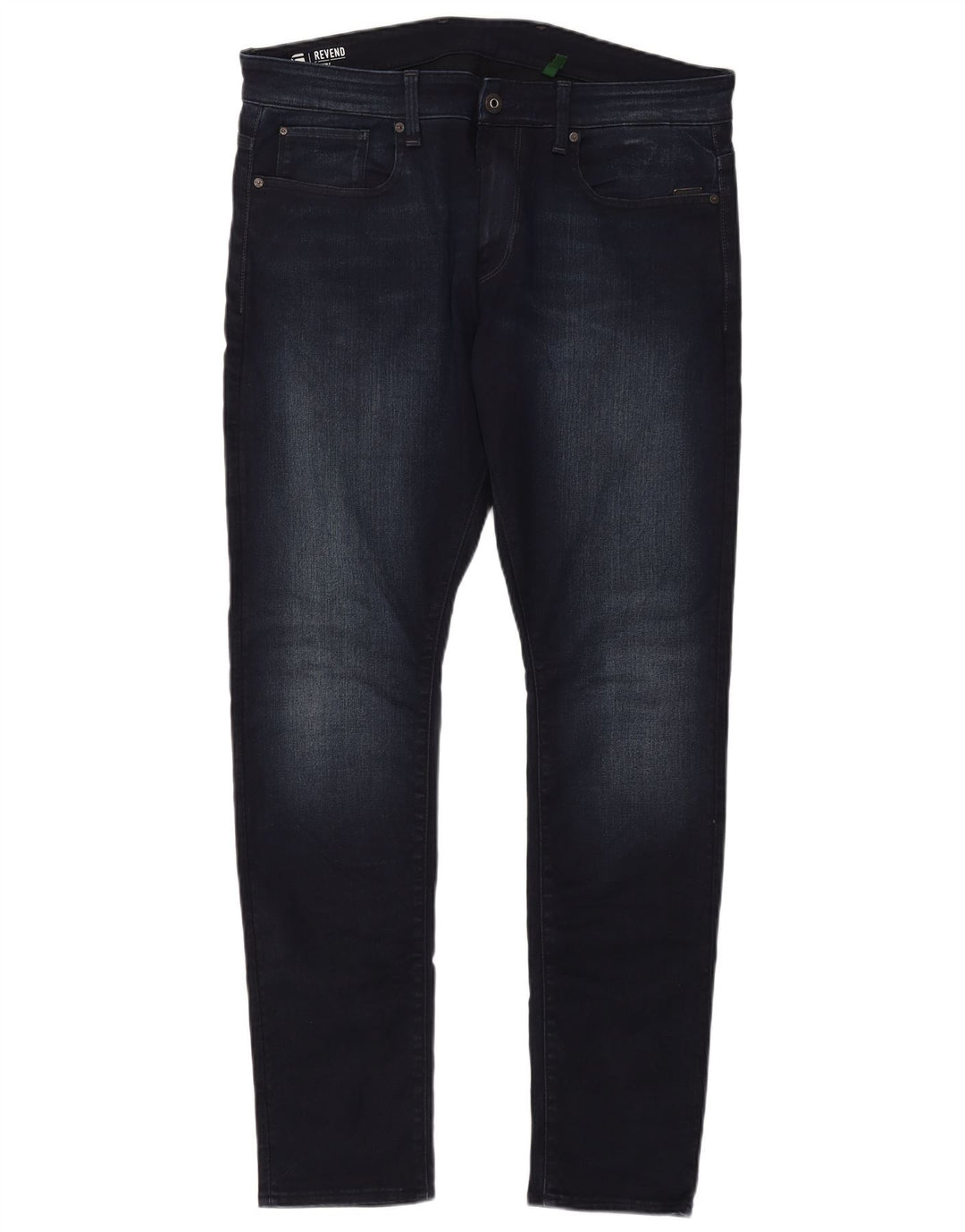 Blugi pentru bărbați G-Star Revend Skinny W38 L34 Bumbac bleumarin
