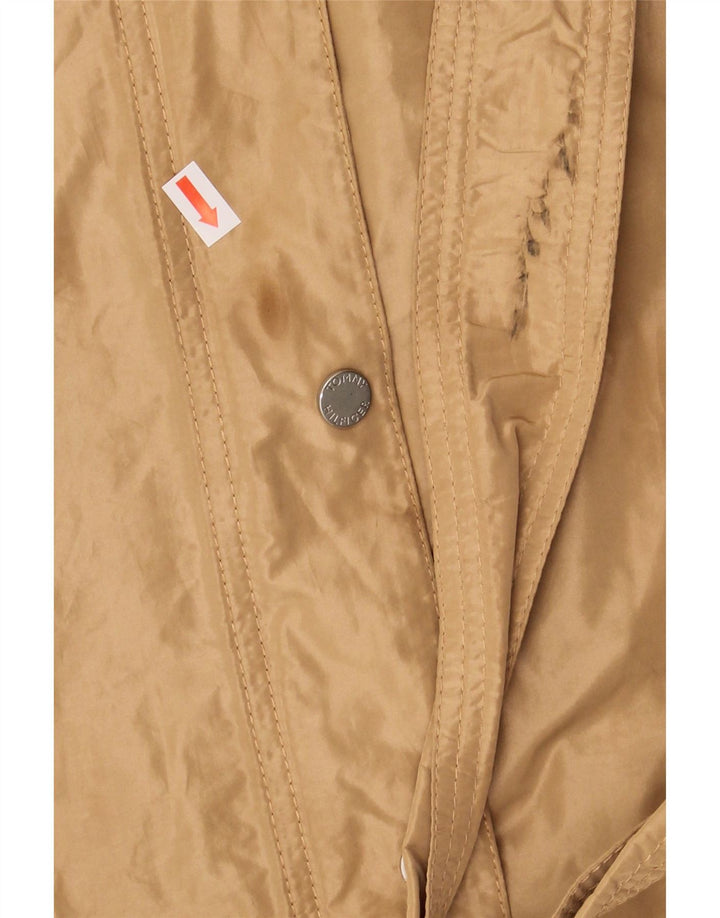 TOMMY HILFIGER Womens Utility Jacket UK 16 Large Beige Polyester Vintage Tommy Hilfiger and Second-Hand Tommy Hilfiger from Messina Hembry 