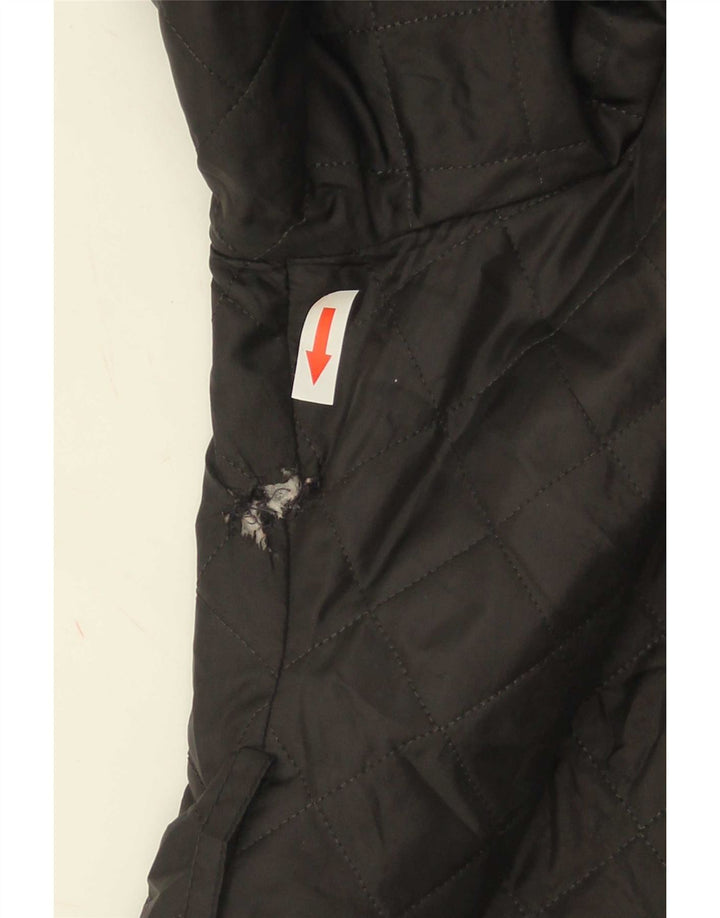 Pardesiu matlasat pentru femei Marks & Spencer UK 18 XL poliester negru