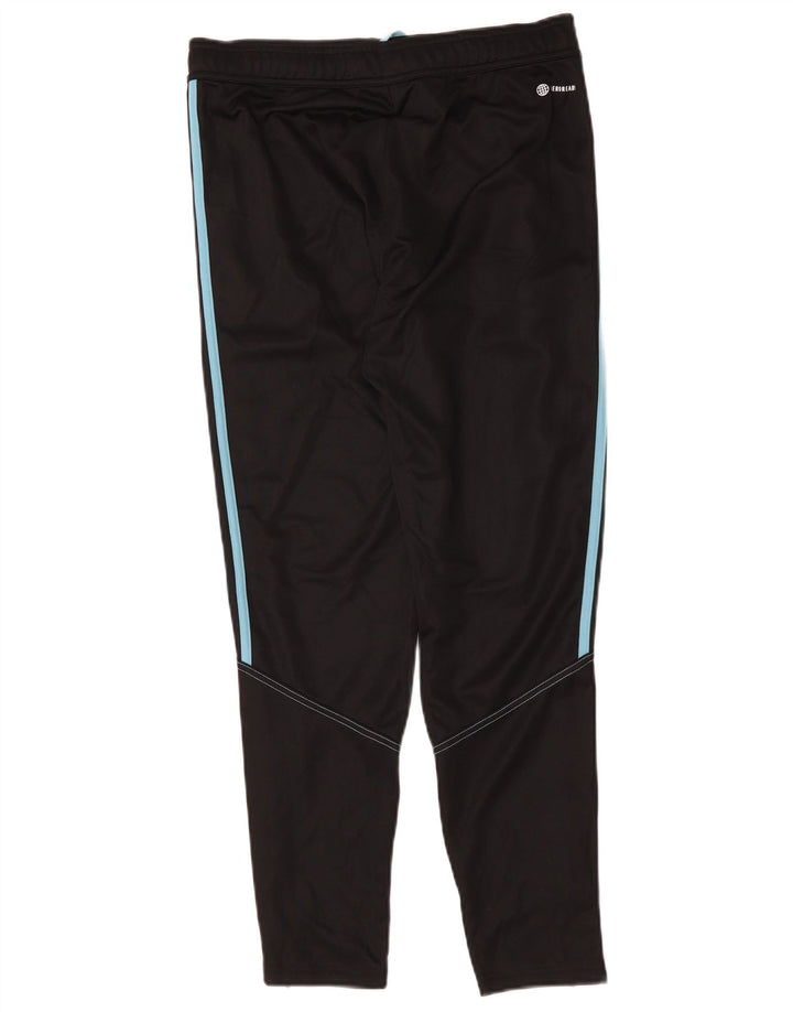 Pantaloni de trening Adidas Aeroready pentru bărbați, poliester mediu negru