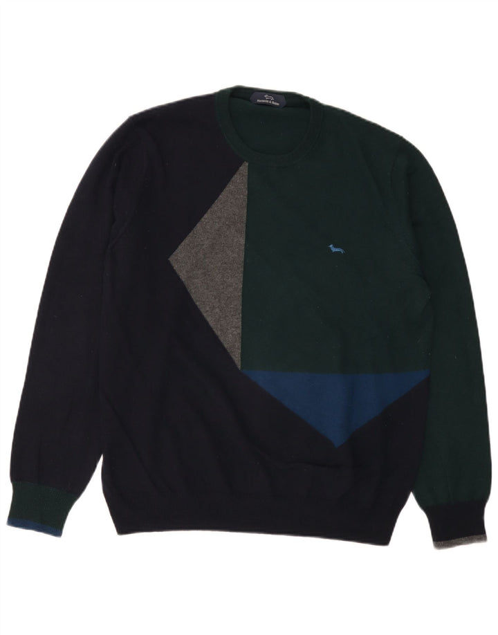 Pulover Harmont & Blaine pentru femei cu decolteu triplu UK 16 mare, multicolor