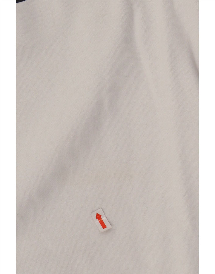ELLESSe Pulover cu grafic supradimensionat pentru femei UK 8 Small White