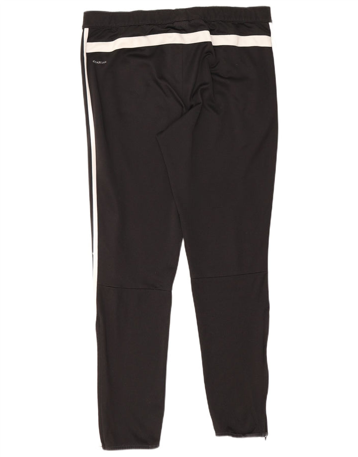Pantaloni de trening Adidas Climacool pentru bărbați, mari, negru, poliester color bloc