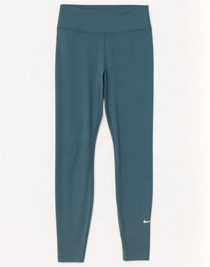 Leggings Nike Dri Fit pentru femei UK 8 Small Blue Poliester