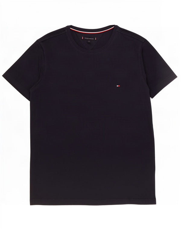 Tricou pentru bărbați Tommy Hilfiger Top mare din bumbac bleumarin