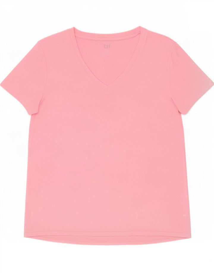 Tricou pentru femei Gap Top UK 10 Small Pink Rayon