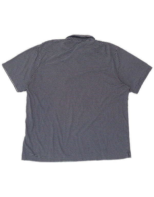 VINEYARD VINES Tricou polo pentru bărbați, XL, albastru, cu dungi, bumbac