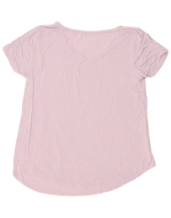 Top de tricou Hollister pentru femei UK 14 Medium Purple