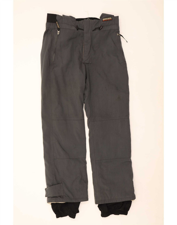Pantaloni de schi Napapijri pentru bărbați, 2XL, gri poliamidă