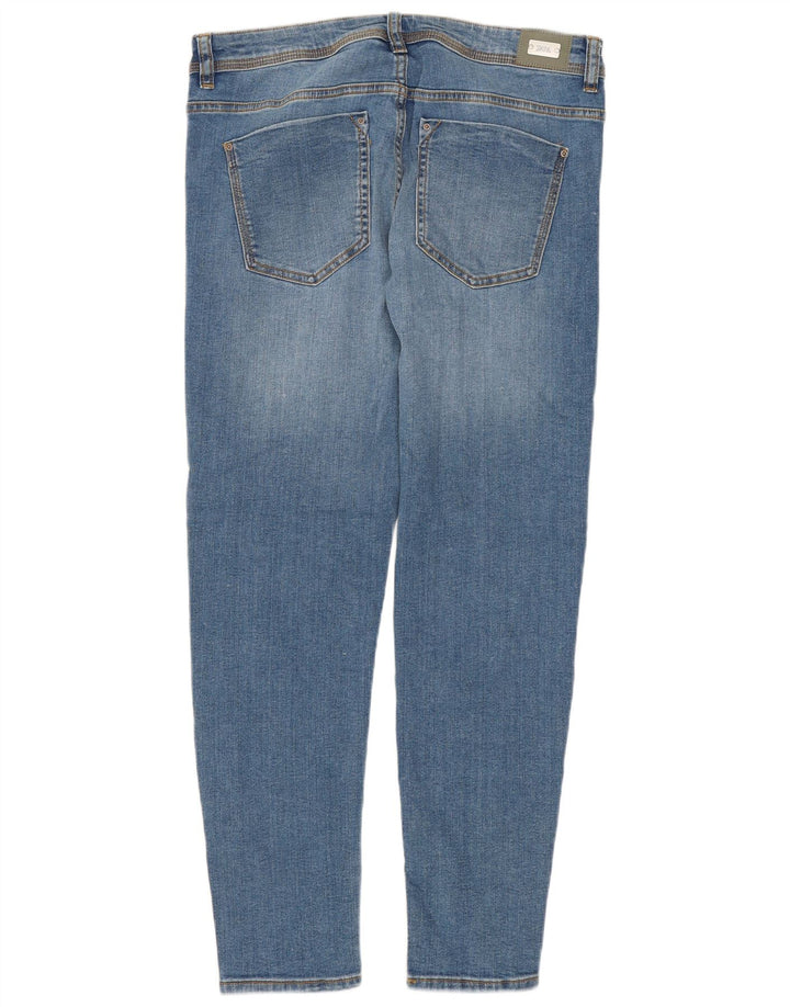 Blugi slim dama Zara EU 40 Medium W30 L26 Bumbac Albastru