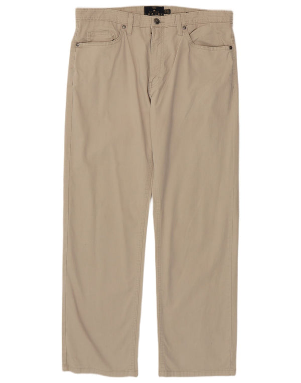 Marks & Spencer Pantaloni casual drepti pentru bărbați, Blue Harbour, W34 L29, bej