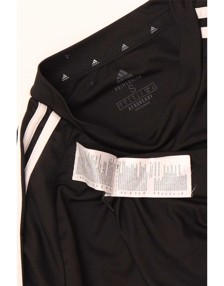 Tricou cu grafică Adidas Aeroready pentru bărbați Top mic poliester negru