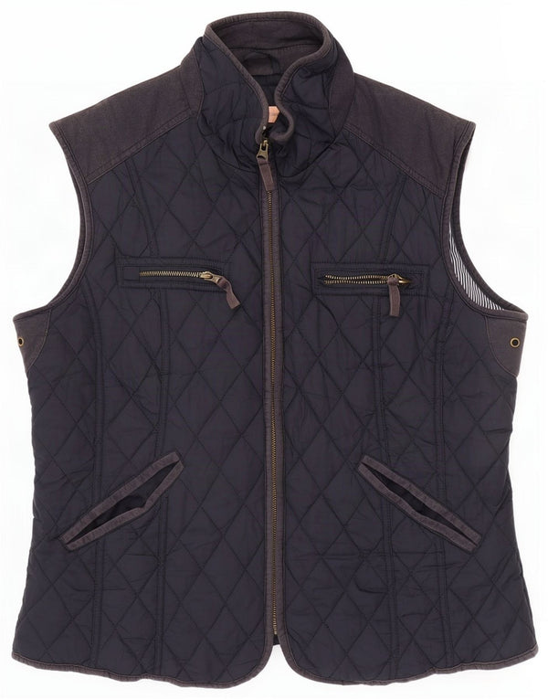 Gilet matlasat pentru femei John Lewis UK 16 mare poliester bleumarin