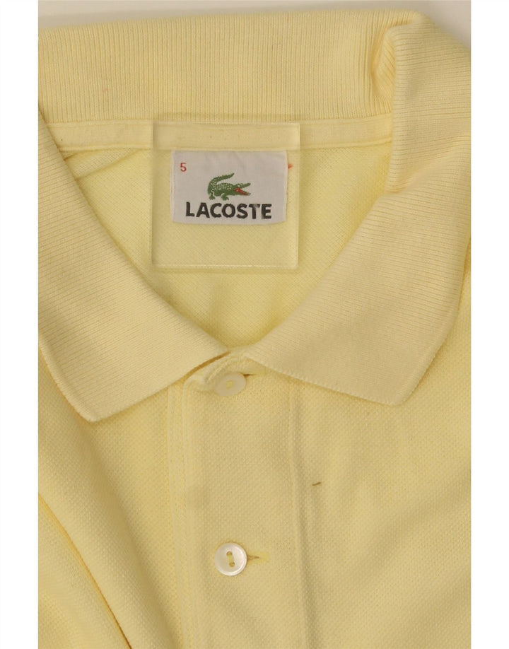 Tricou polo Lacoste pentru bărbați mărimea 5 mare galben