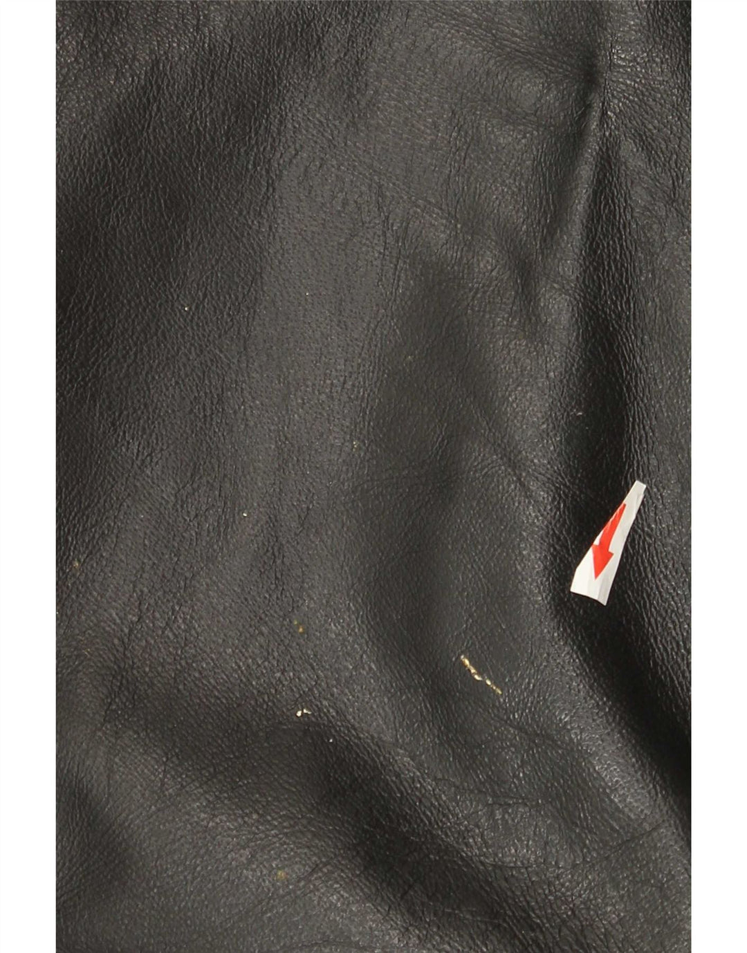 Pantaloni din piele vintage pentru bărbați W36 L31 din piele neagră