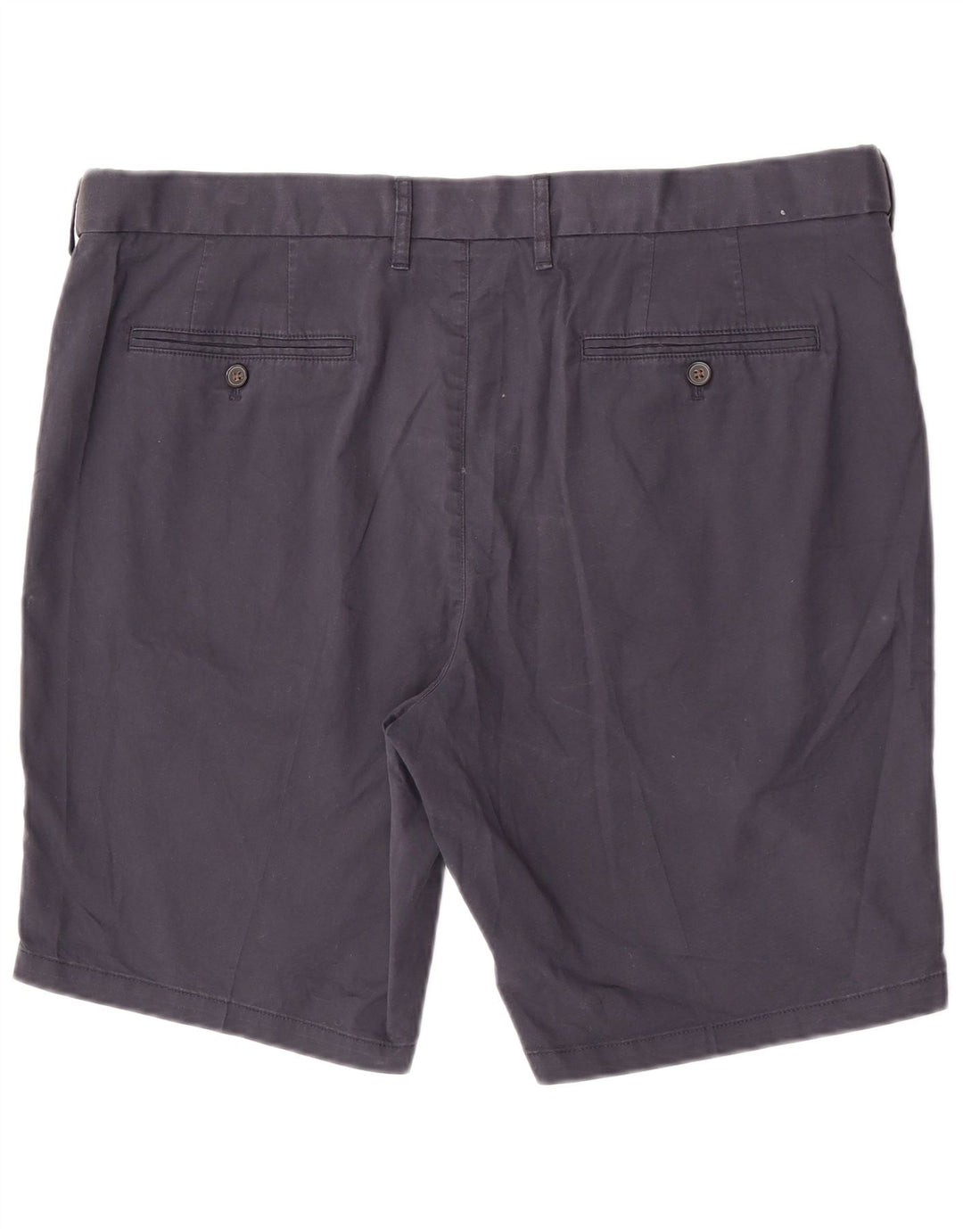Pantaloni scurți chino pentru bărbați Marks & Spencer W42 2XL bumbac bleumarin