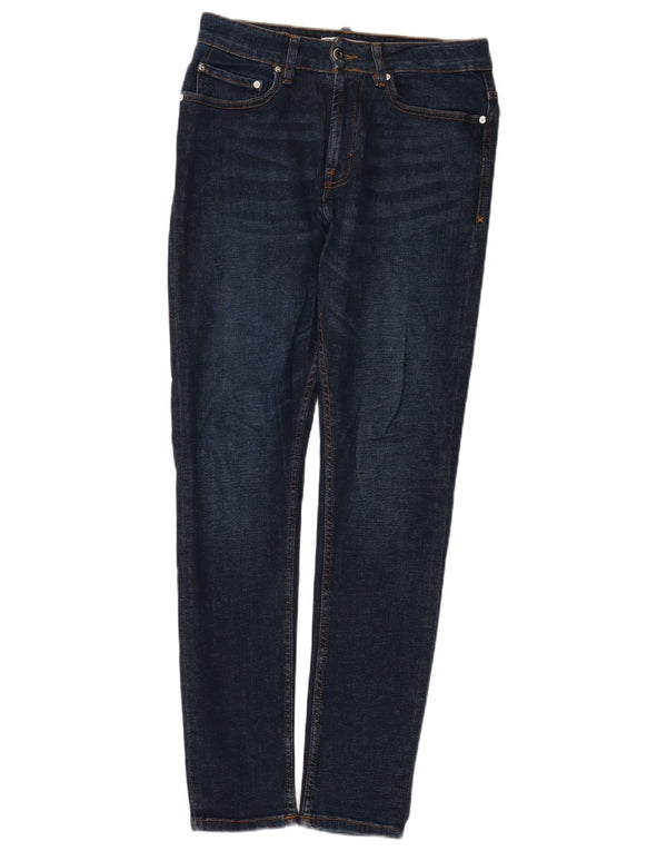 Blugi slim pentru bărbați Zara EU 38 Medium W30 L31 Blue Bumbac