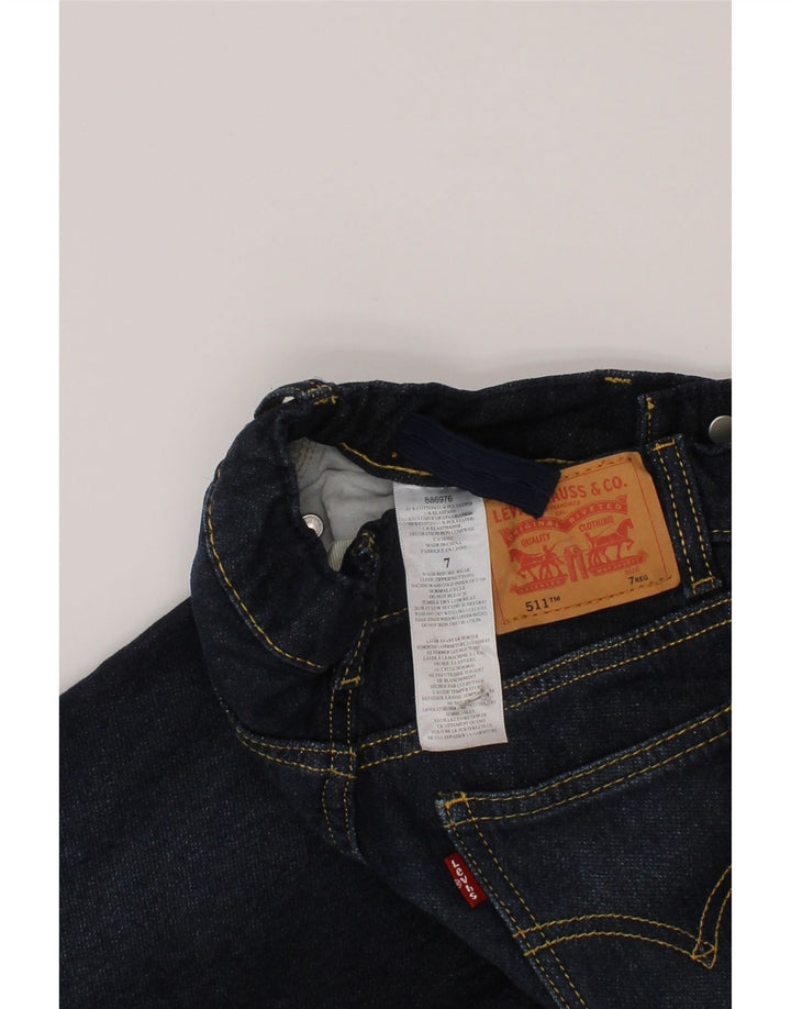 Jeans Levi's Boys 511 Slim 6-7 ani W24 L22 Bumbac albastru