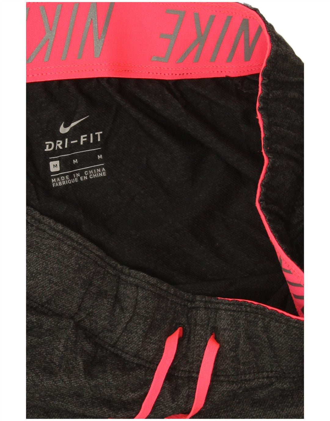 Pantaloni scurți sport Nike Dri Fit pentru femei UK 14 Medium Gri Poliester