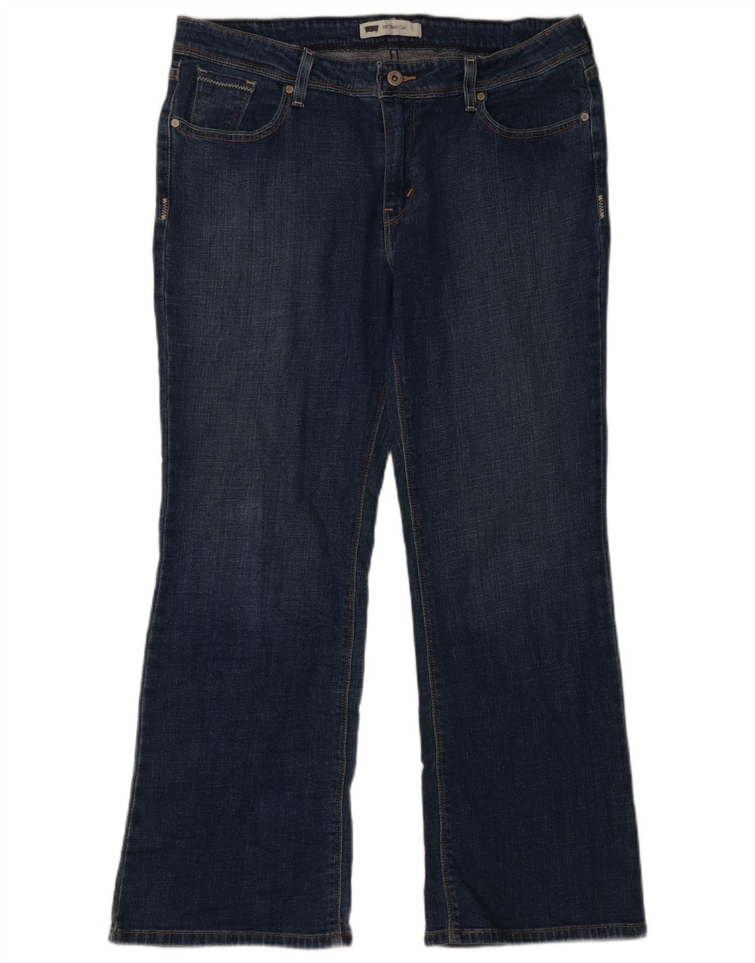 Blugi Levi's 515 Bootcut pentru femei US 16 2XL W38 L28 Blue Bumbac