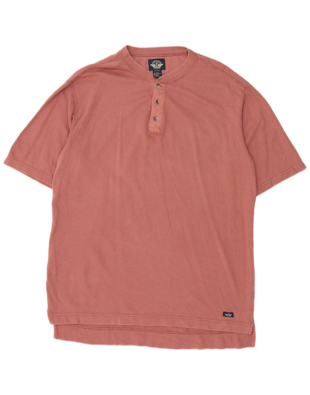 Tricou polo Dockers pentru bărbați, bumbac, roz mare