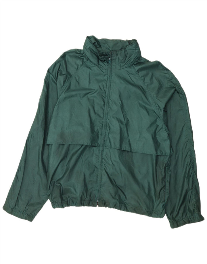Jachetă de ploaie pentru bărbați Eddie Bauer UK 42 XL, nailon verde