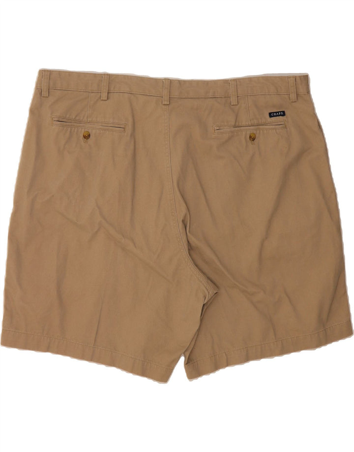 CHAPS Mens Chino Shorts W46 3XL Beige Cotton Vintage Chaps and Second-Hand Chaps from Messina Hembry 