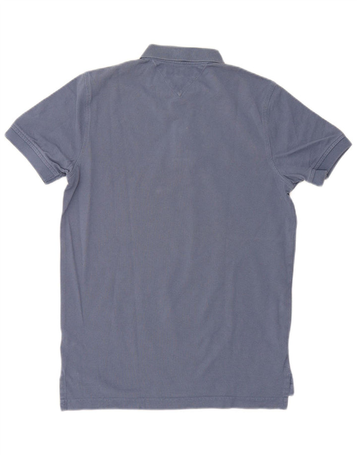 Tricou polo Tommy Hilfiger pentru bărbați, cu croiala normală, albastru mic