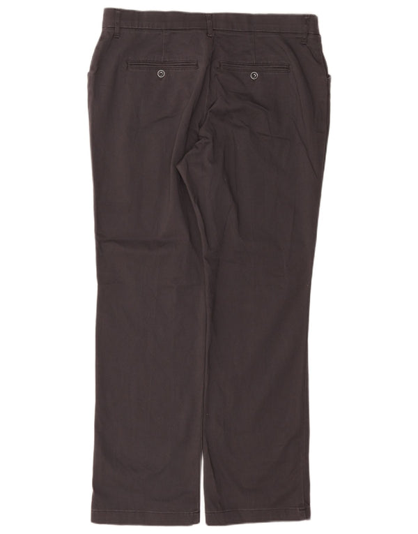 Pantaloni casual drepti LEE pentru femei Total Freedom W34 L30 bumbac gri