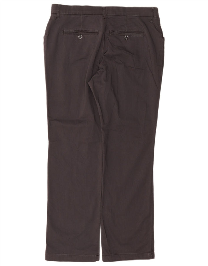 Pantaloni casual drepti LEE pentru femei Total Freedom W34 L30 bumbac gri