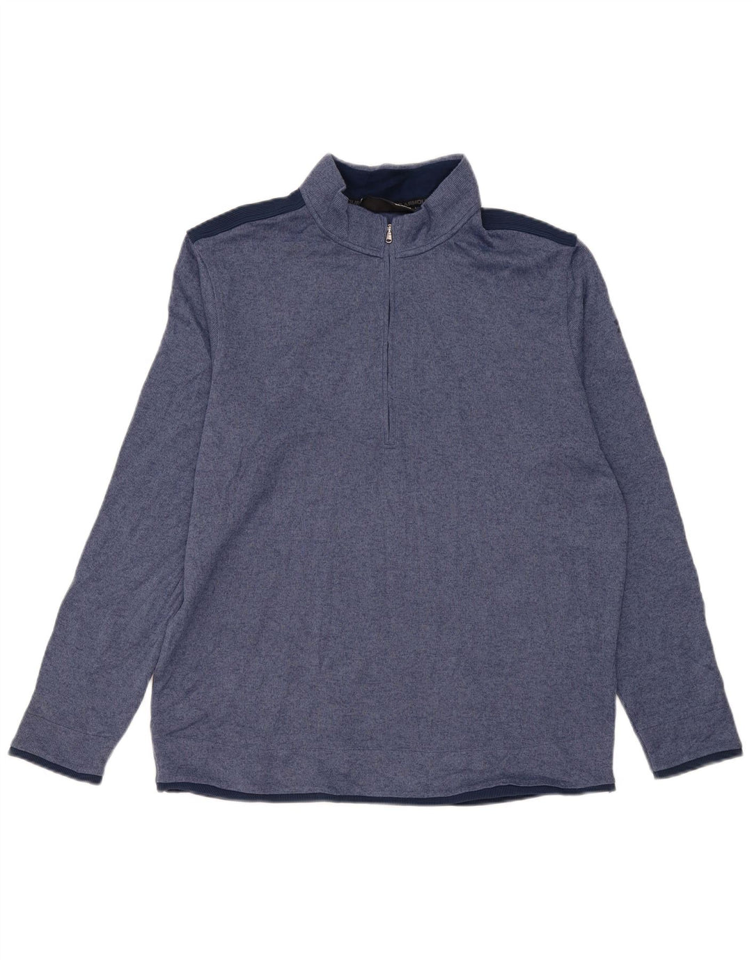 Top de trening Under Armour Cold Gear Pullover pentru bărbați, XL, bleumarin, color block