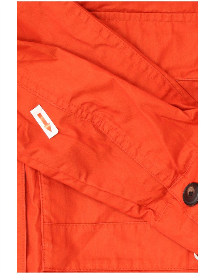 Massimo Dutti jachetă bomber cu glugă pentru femei UK 18 XL portocaliu poliester