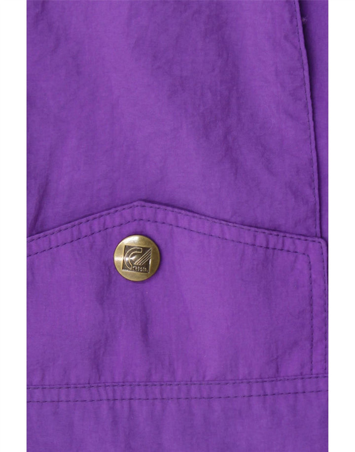 Jachetă reversibilă pentru bărbați VINTAGE UK 42 XL violet