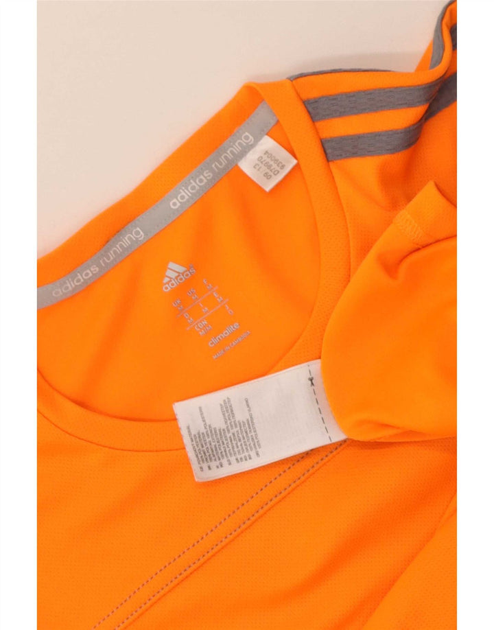Tricou Adidas Climalite pentru bărbați Top Medium Portocaliu Poliester