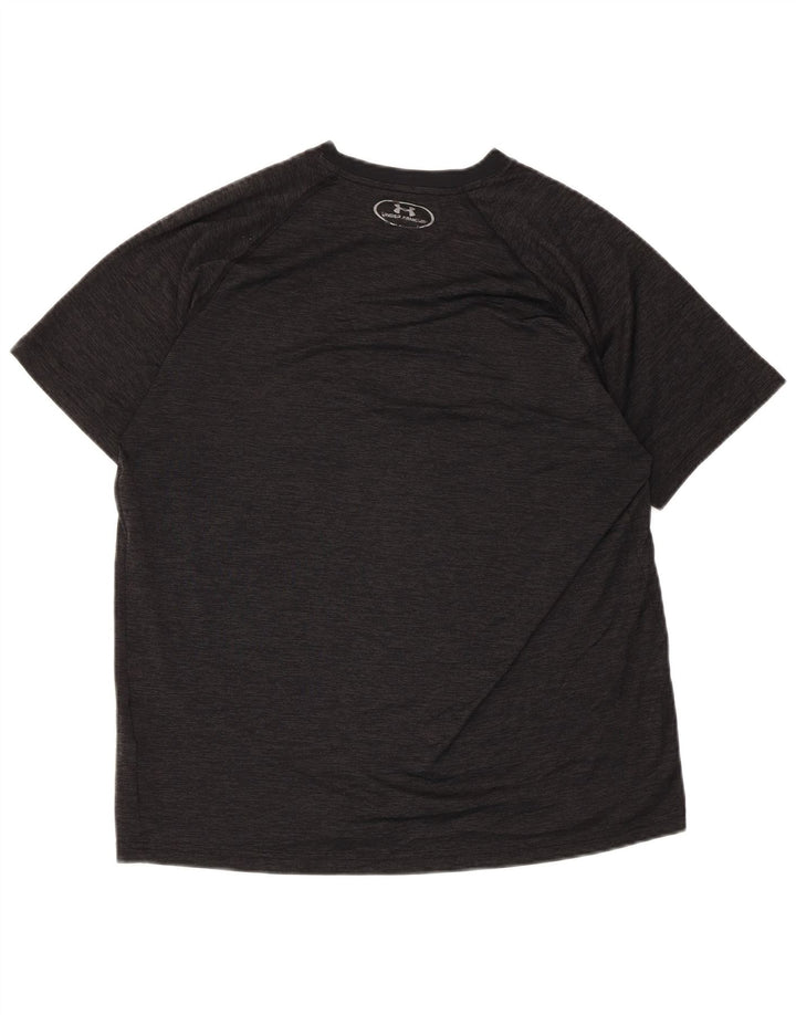 Tricou Under Armour Loose Fit pentru bărbați Top Medium Black Flecked