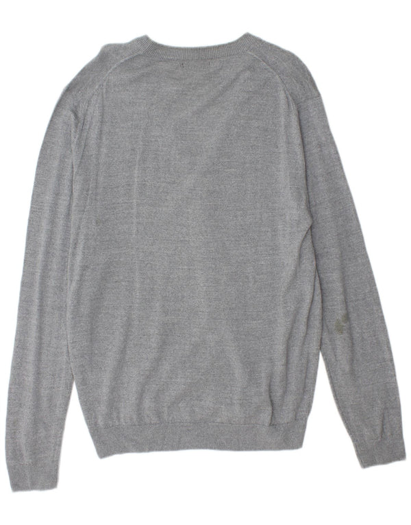 Pulover cardigan pentru bărbați Zara XL gri