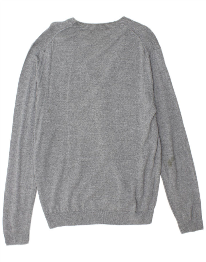 Pulover cardigan pentru bărbați Zara XL gri