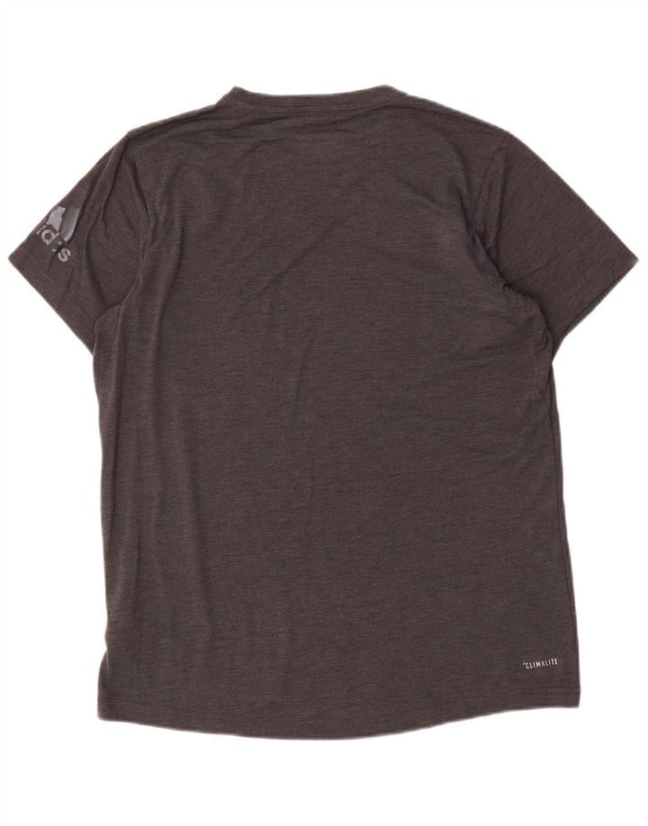 Tricou Adidas Climalite Graphic Top Medium Gri Poliester