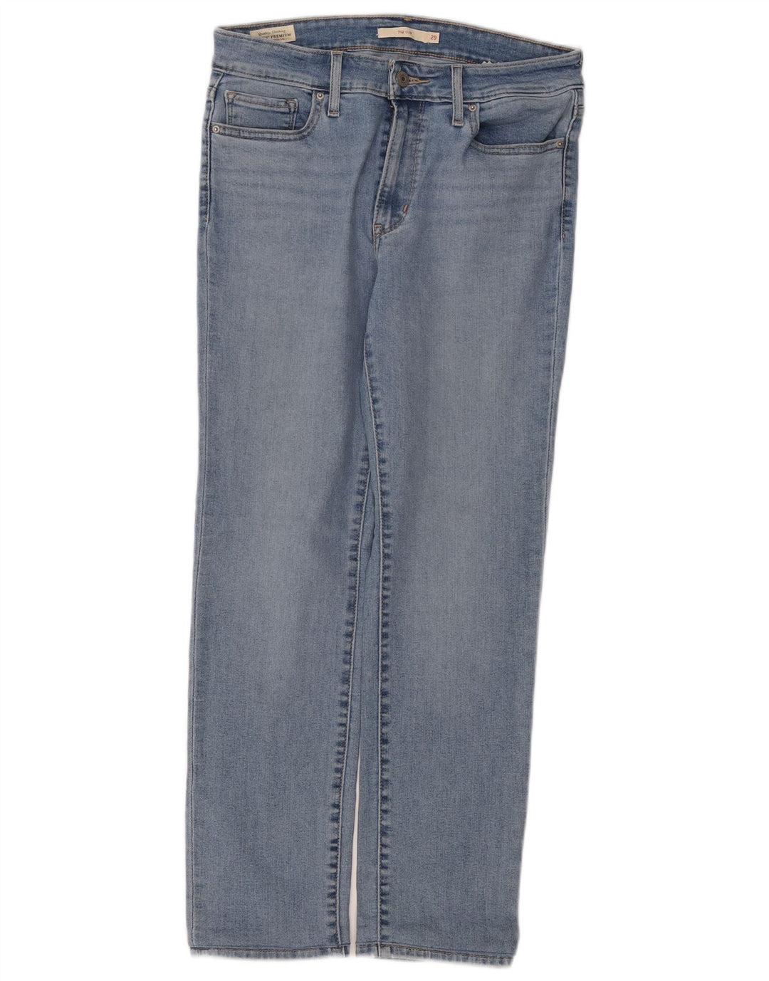 Blugi 712 slim pentru femei LEVI'S L29 L27 Bumbac albastru