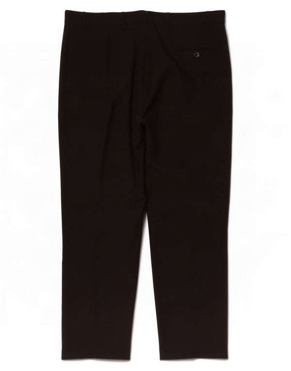 Marks & Spencer Pantaloni drepți pentru bărbați L38 L29 Poliester negru