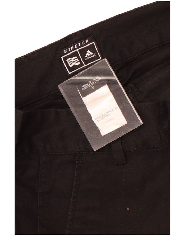 Bermude Adidas pentru femei US 8 Medium W32 Bumbac negru