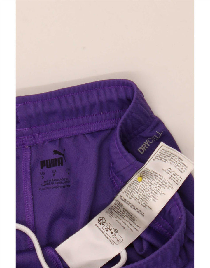 Pantaloni scurti sport Puma pentru bărbați, poliester violet mic